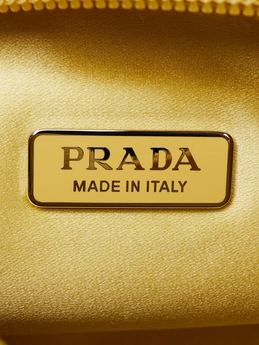 Prada Ananas Satin Crystal Re-Edition 2000 Mini Bag 1BC515