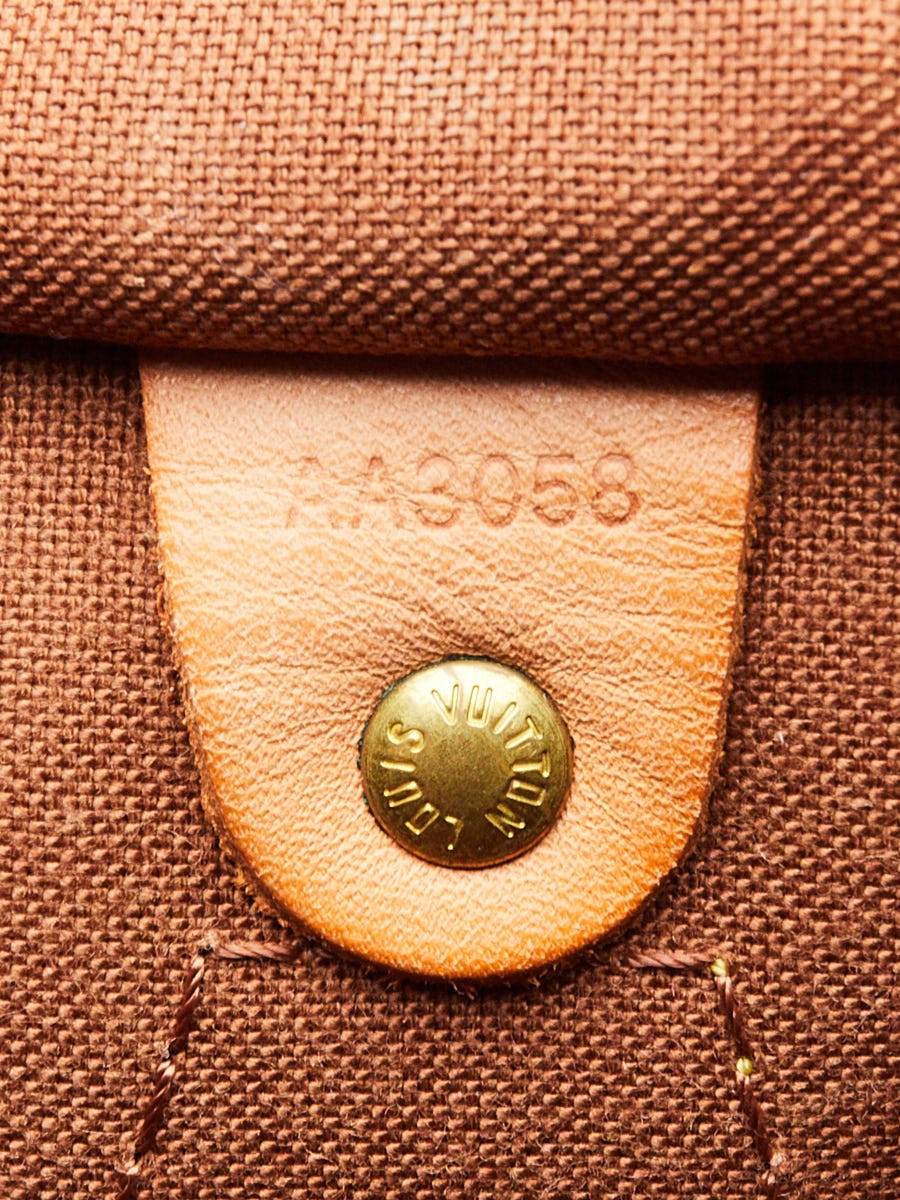 Louis Vuitton Monogram Canvas Speedy 35 Bag | Yoogi's Closet