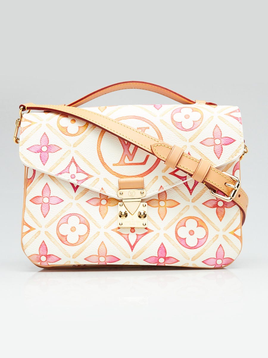 Louis Vuitton Limited Edition Coral Monogram Canvas Tiles by the
