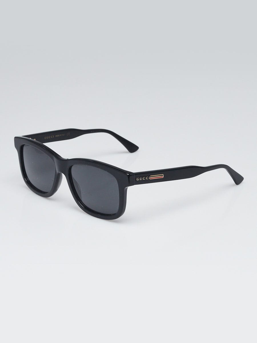 Gucci Black Acetate Tinted Sunglasses - GG0824S