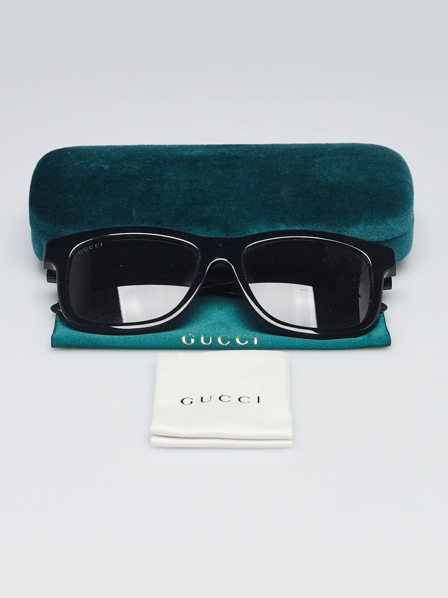 Gucci Black Acetate Tinted Sunglasses - GG0824S