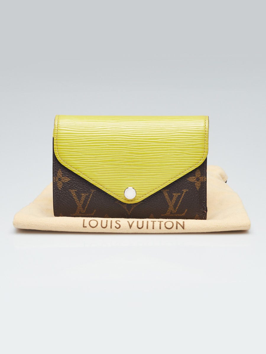 Louis Vuitton Citron Epi Leather and Monogram Canvas Marie-Lou