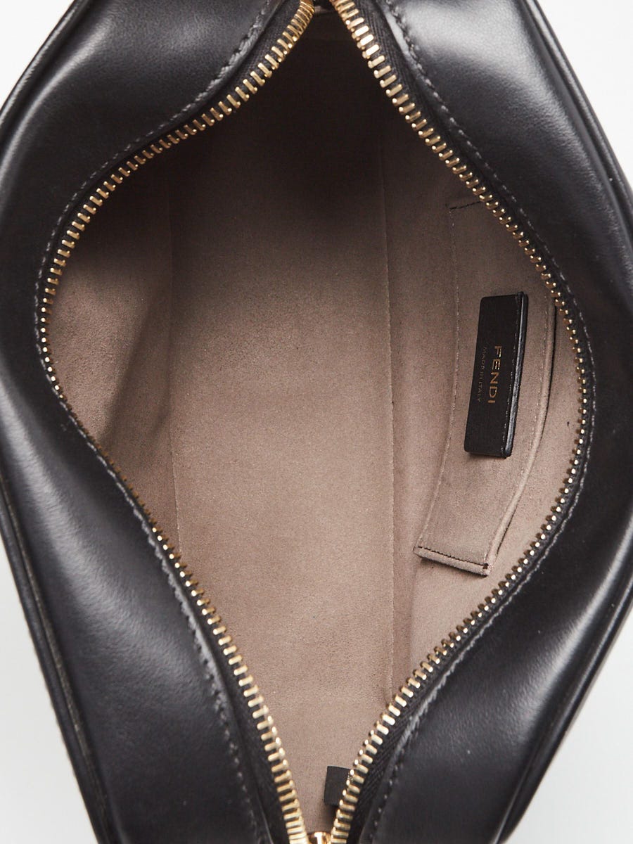 本物　fendiバーグ Fendi Black Leather Camera Case Bag 8BT287 | Yoogi's Closet
