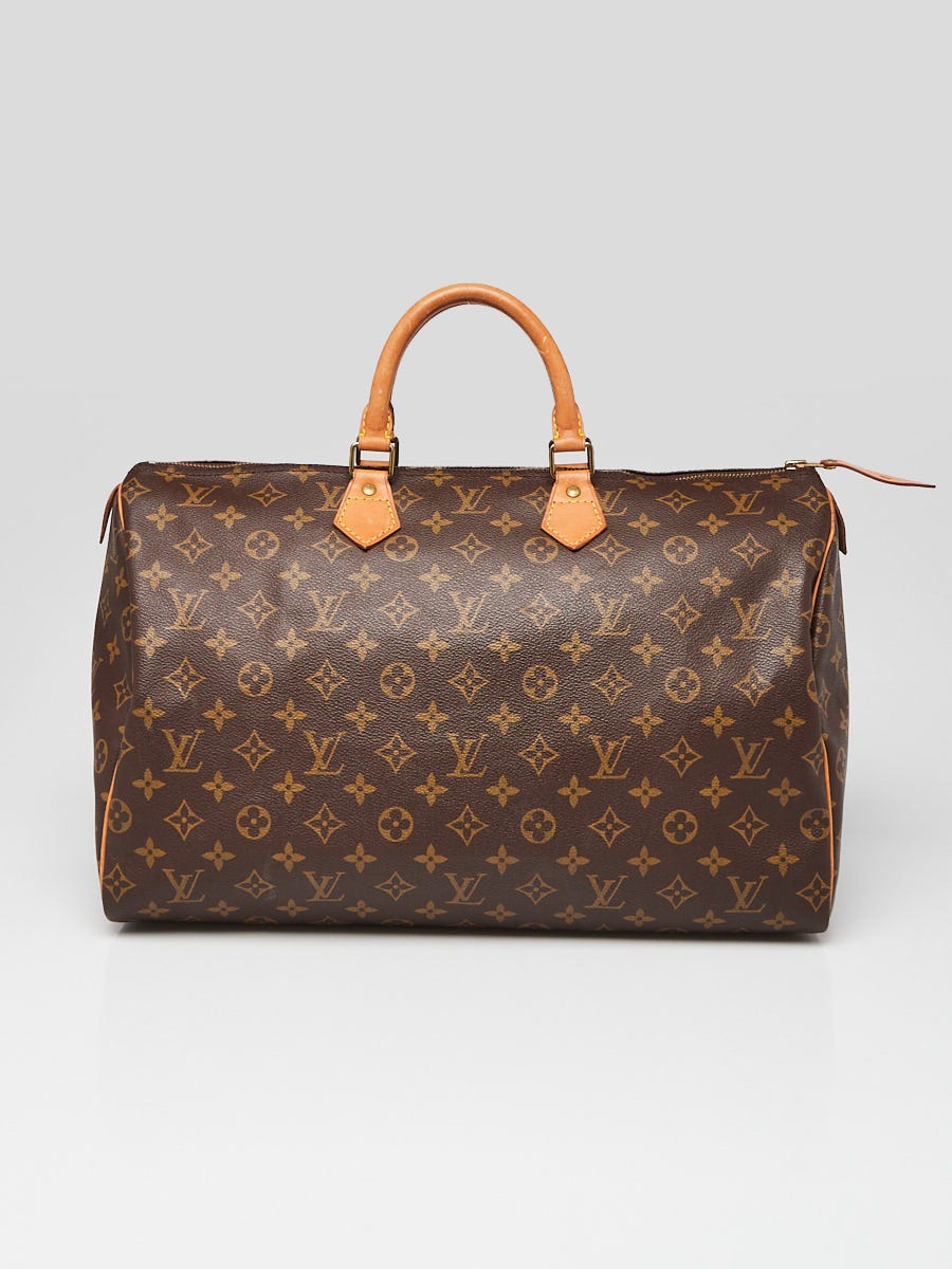 Louis Vuitton Monogram Canvas Speedy 40 Bag | Yoogi's Closet