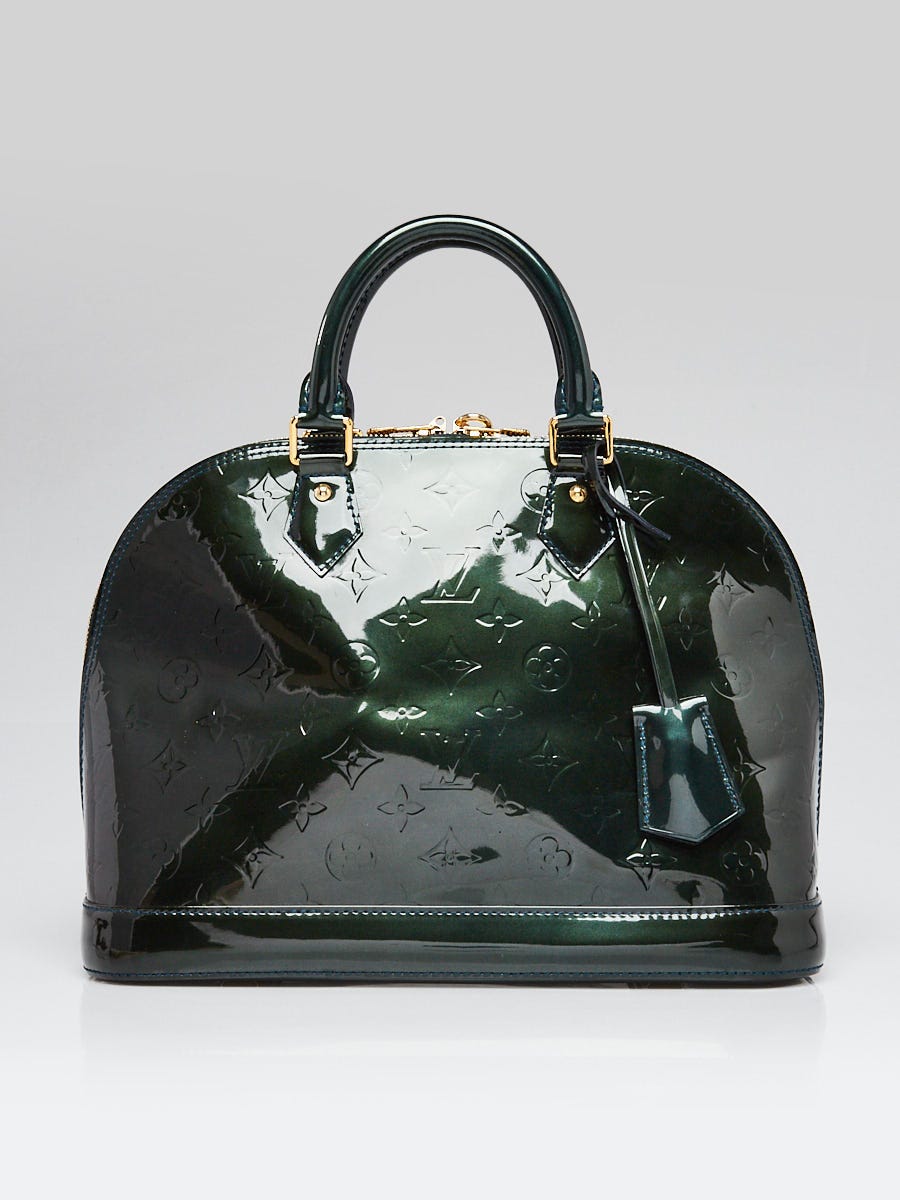 【待望★】 Monogram Nuit Blue Vuitton Louis Vernis Bag PM Alma バッグ