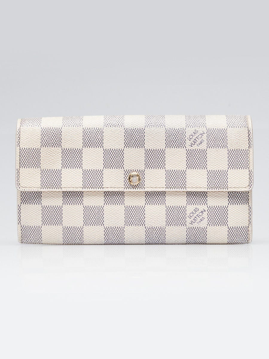 Louis Vuitton Damier Azur Canvas Sarah Wallet Yoogi's Closet