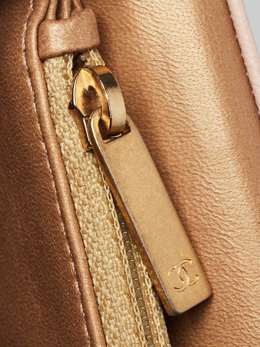 Chanel Pink Quilted Lambskin Leather Small Chic Pearls Flap Bag