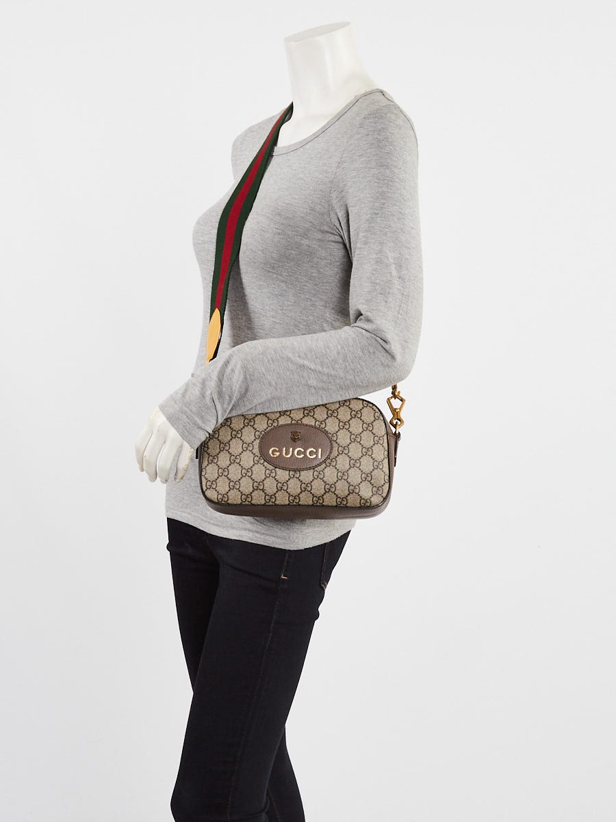 Gucci Beige/Ebony GG Supreme Coated Canvas Neo Vintage Web Gucci Beige/Ebony GG Supreme Coated Canvas Neo Vintage Web