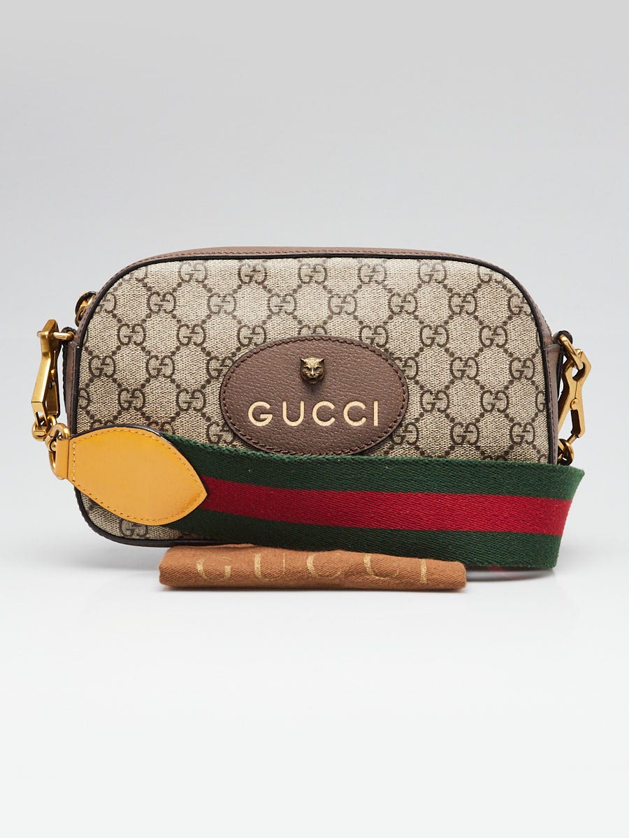 Gucci Beige/Ebony GG Supreme Coated Canvas Neo Vintage Web