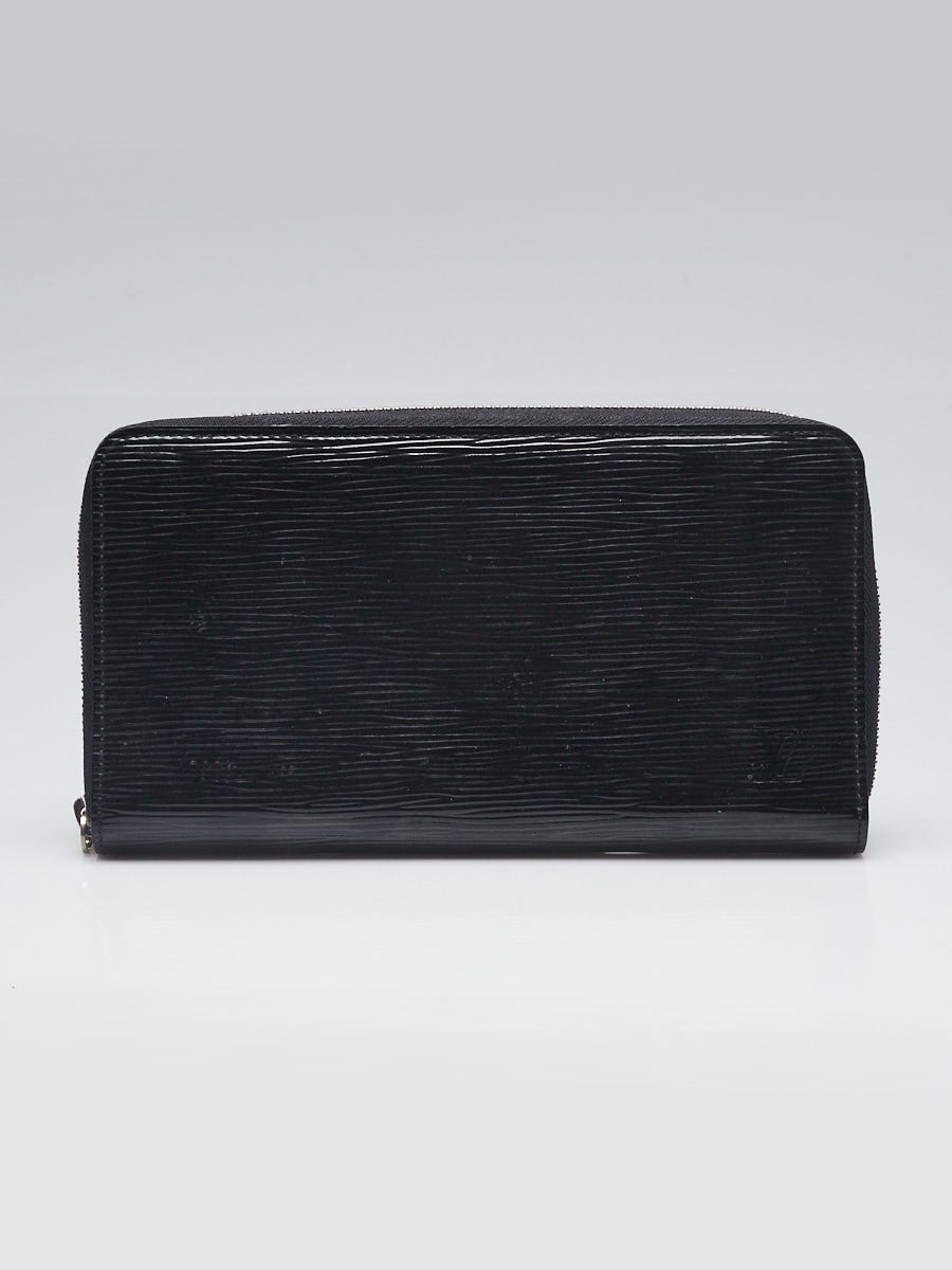 Louis Vuitton Black Electric Epi Leather Zippy Organizer Wallet