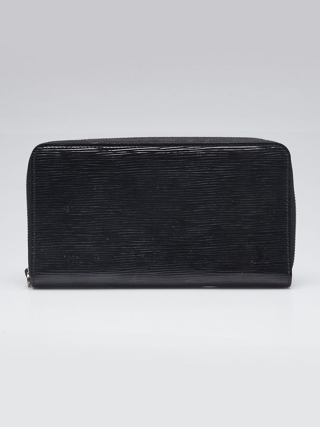 Louis Vuitton Black Electric Epi Leather Zippy Organizer Wallet