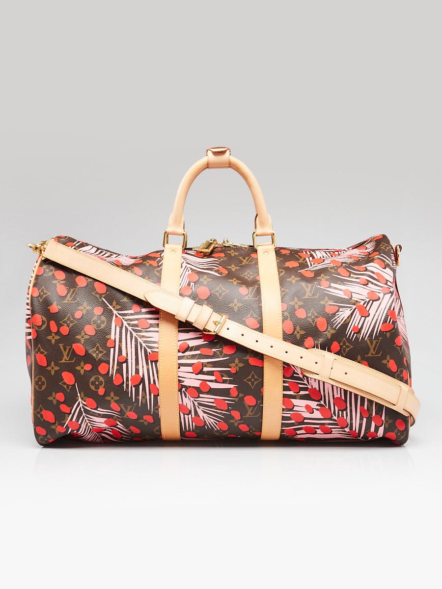 Louis Vuitton Limited Edition Monogram Canvas Jungle Dots Palm
