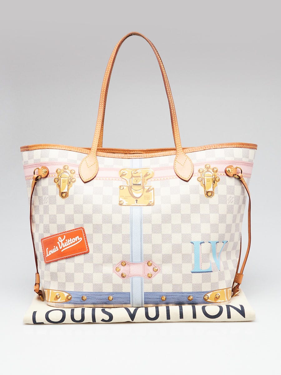 Louis Vuitton Limited Edition Damier Azur Canvas Trompe L'oeil