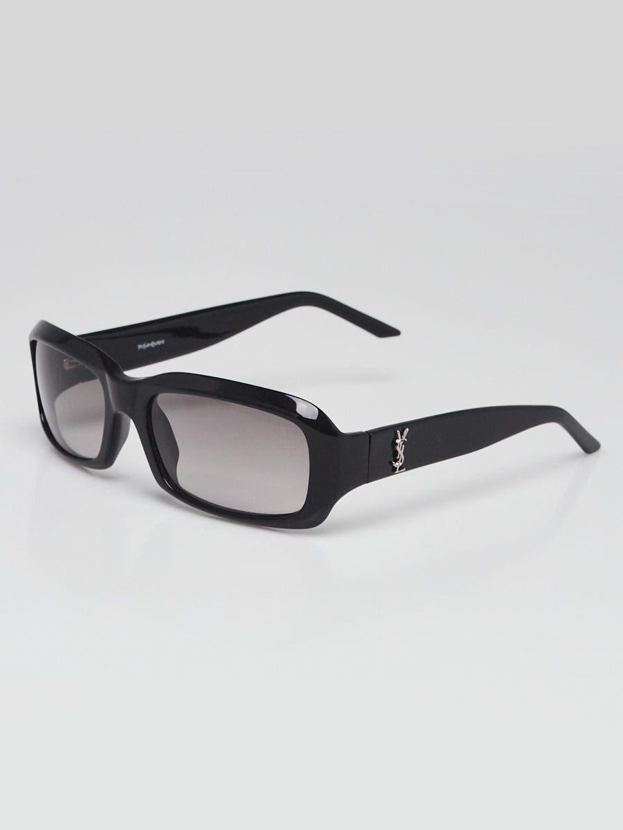 Yves Saint Laurent Black Acetate Sunglasses - 6036/S | Yoogi's Closet