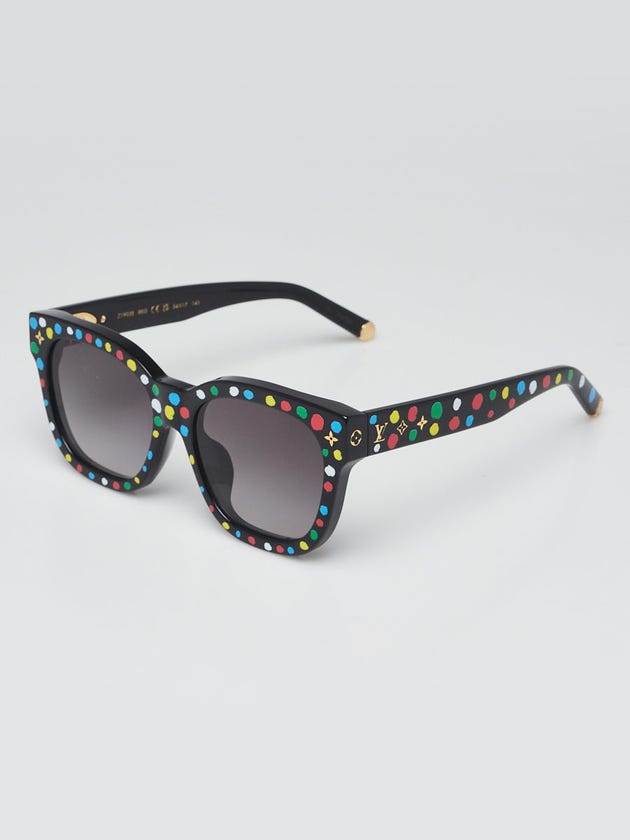Louis Vuitton x YK Black/Multicolor Dots Acetate Frame Sunglasses - Z1903E