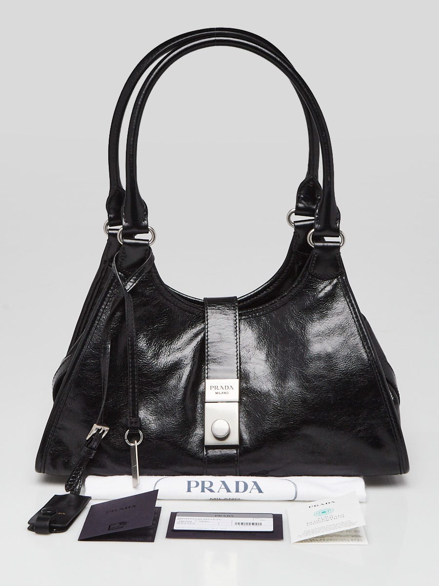 【関税&送料込】Prada Large Hobo Bag In Soft Lux Leather Prada Large Leather Shoulder Bag | Saks Fifth Avenue