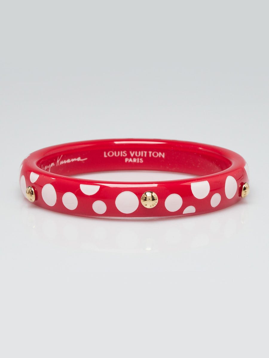 【リョウタ】Louis Vuittonバングル Louis Vuitton Limited Edition Yayoi Kusama Red Dots Infinity