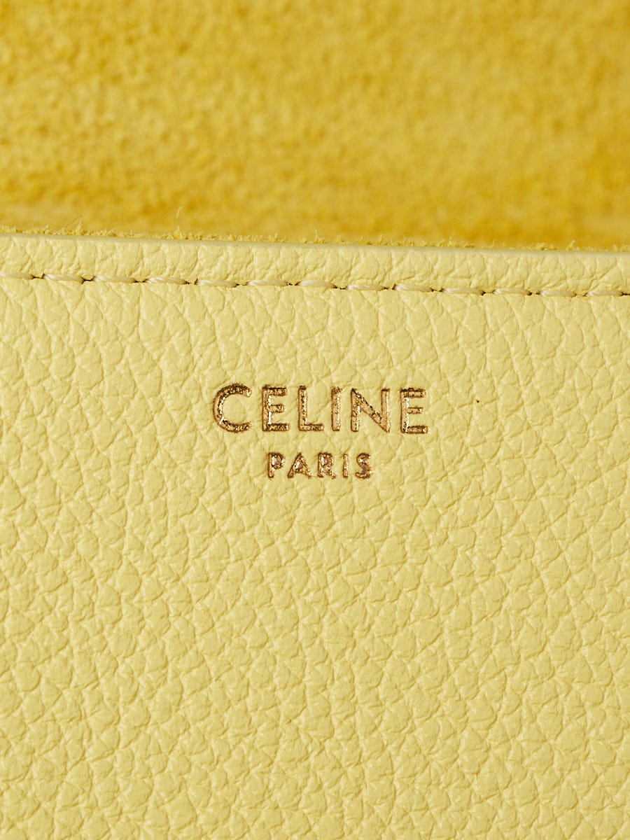 Celine Acacia Grained Calfskin Leather Teen Soft 16 Shoulder Bag