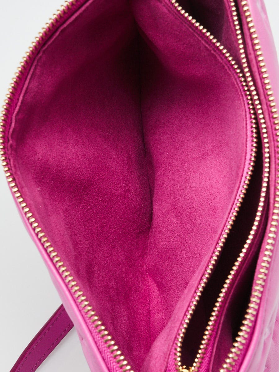 Louis Vuitton Orchid Embossed Calfskin Leather Coussin BB Bag
