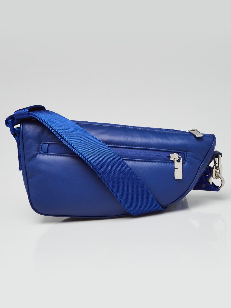 バッグ・カバンその他 Burberry Medium Shield blue leather bag 22022829_51771808_600.jpg