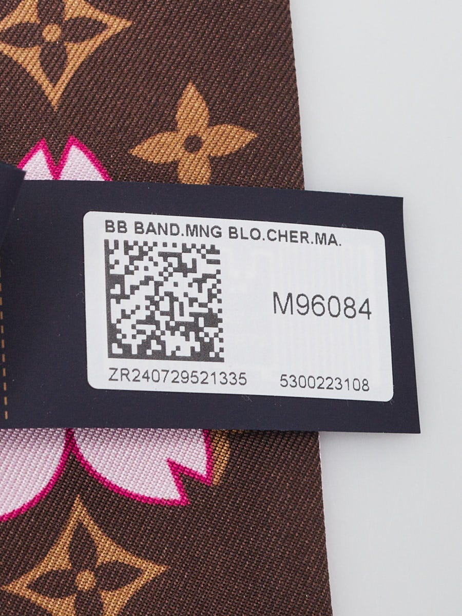 Louis Vuitton x TM Monogram Silk Cherry Blossom BB Bandeau