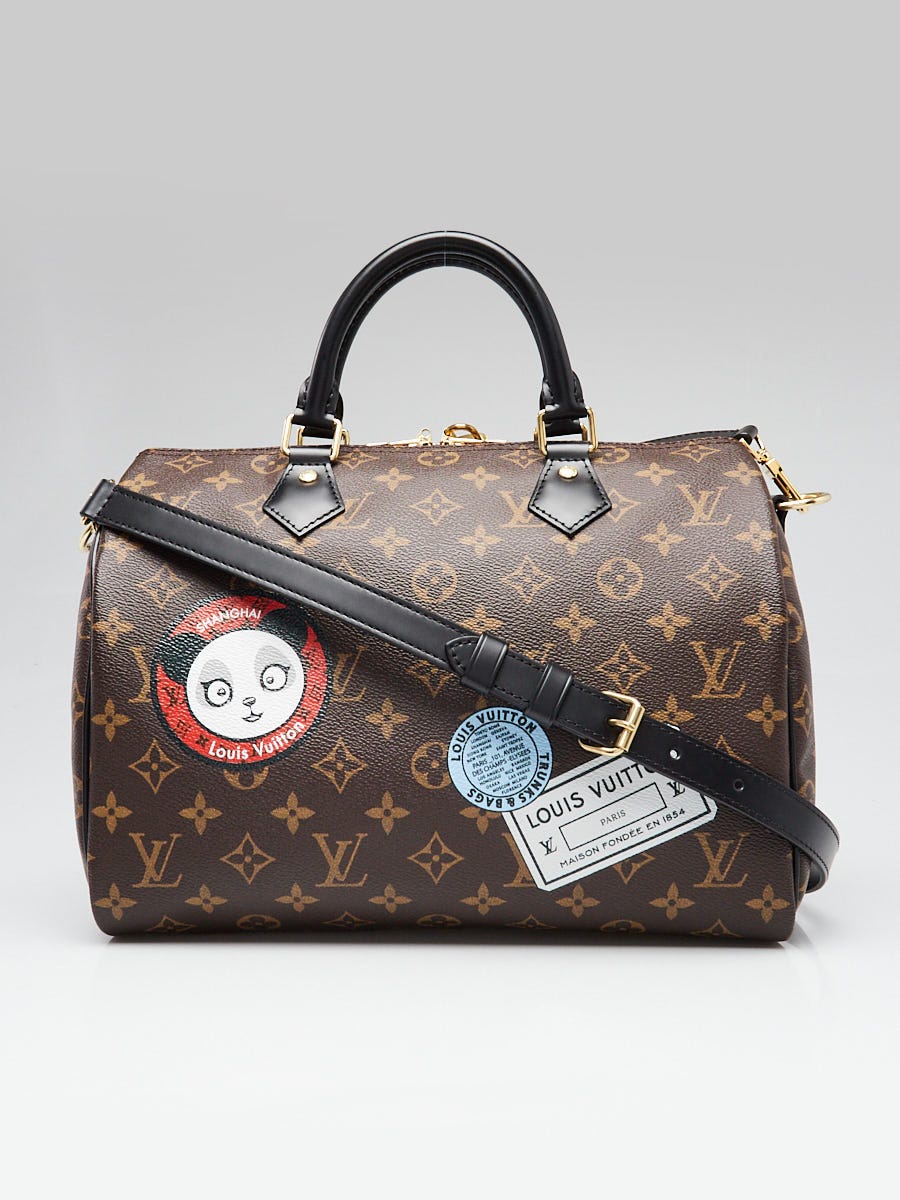 Louis Vuitton Monogram Canvas My LV World Tour Speedy Bandouliere