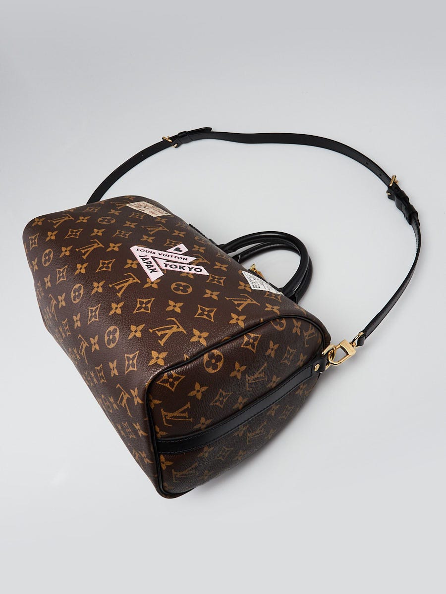 Louis Vuitton Monogram Canvas My LV World Tour Speedy Bandouliere