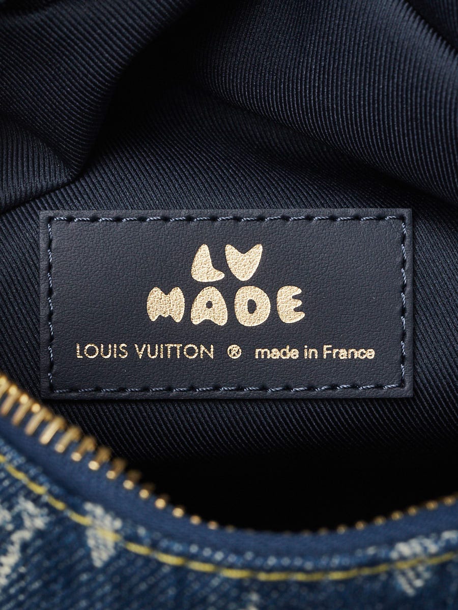 Louis Vuitton x NIGO Blue Monogram Denim Japanese Cruiser