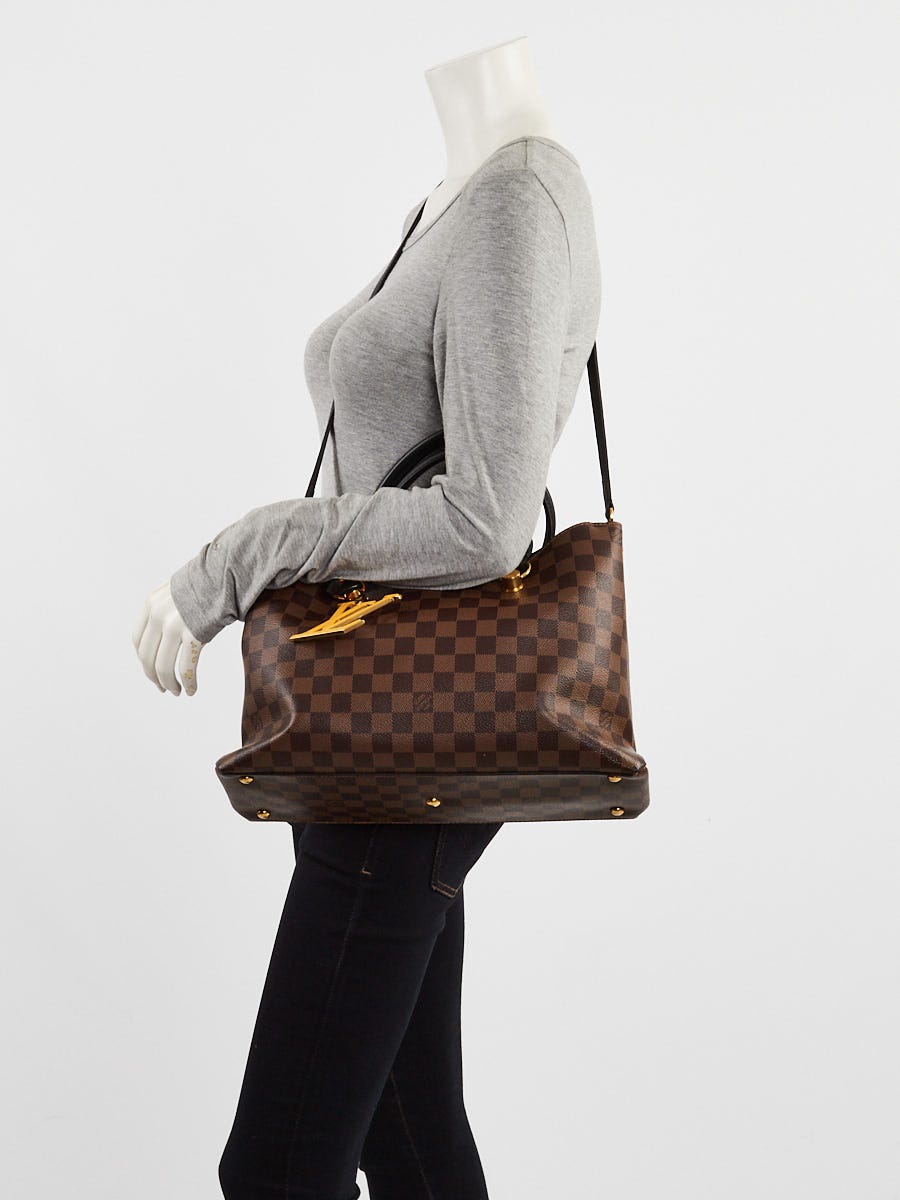 Louis Vuitton Black Damier Canvas Riverside Tote Bag