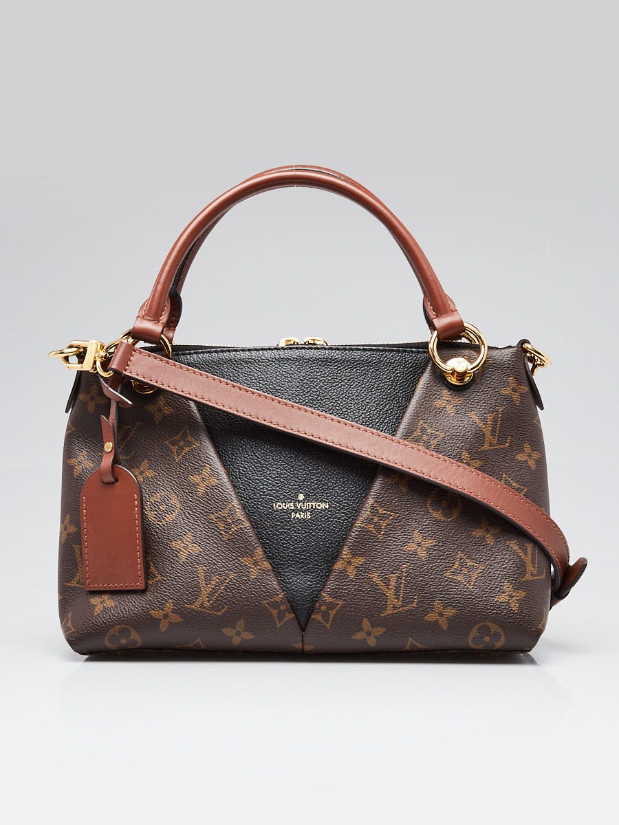Louis Vuitton Black Monogram Canvas BB V Tote Bag | Yoogi's Closet