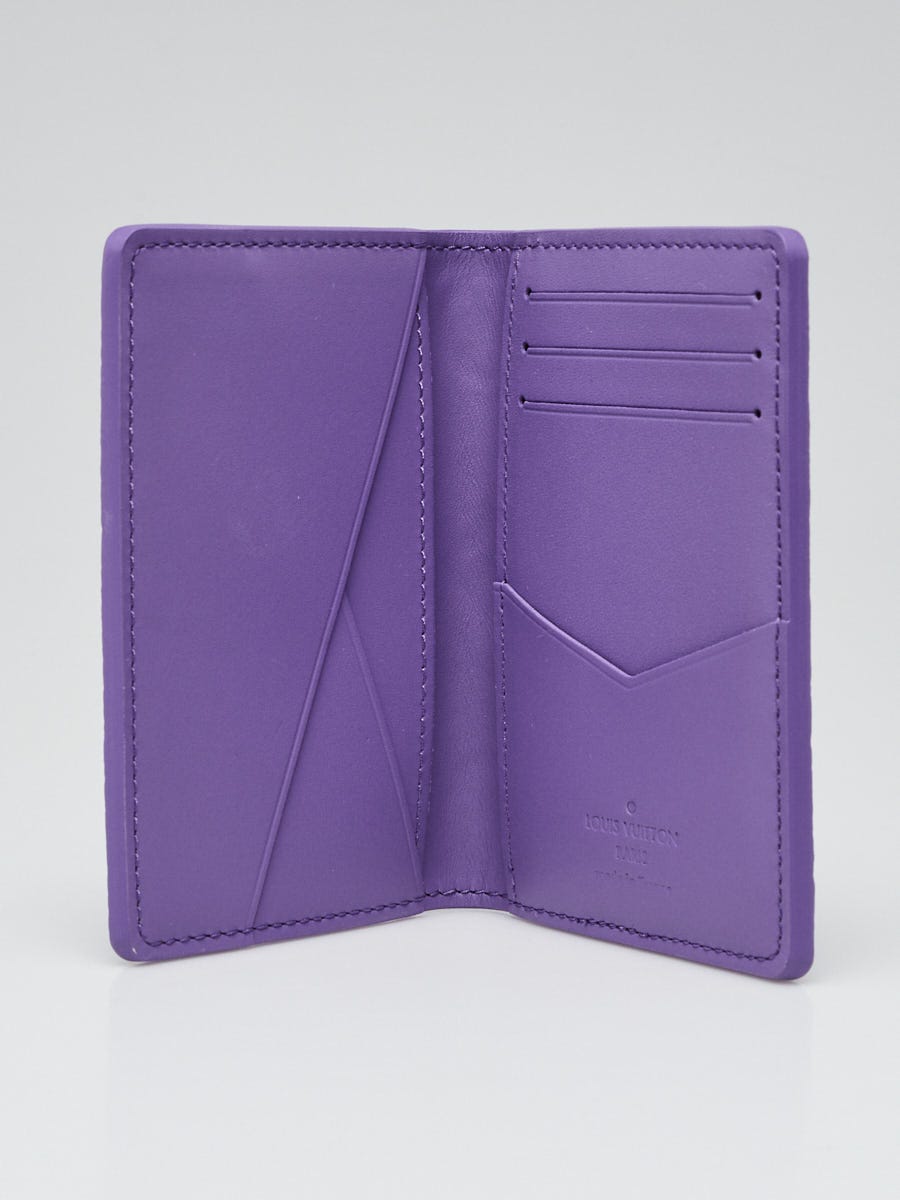 Louis Vuitton Violet Taurillon Leather Pocket Organizer | Yoogi's