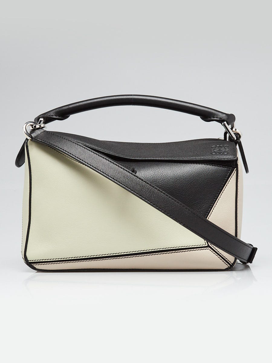 Loewe Tri-Color Calfskin Leather Small Puzzle Bag | Yoogi's Closet