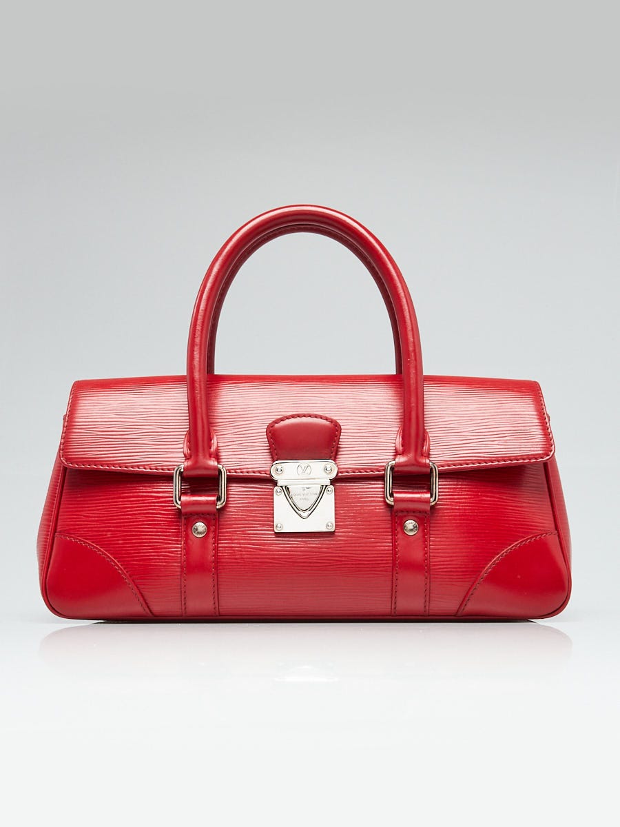 Louis Vuitton Red Epi Leather Segur PM Bag | Yoogi's Closet