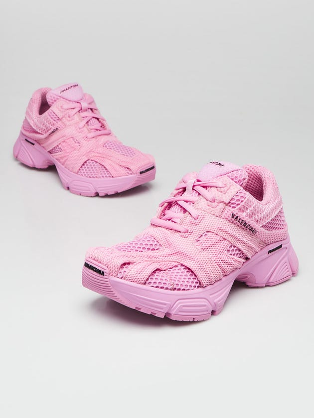 Balenciaga Pink Mesh Phantom Sneakers Size 3.5/34