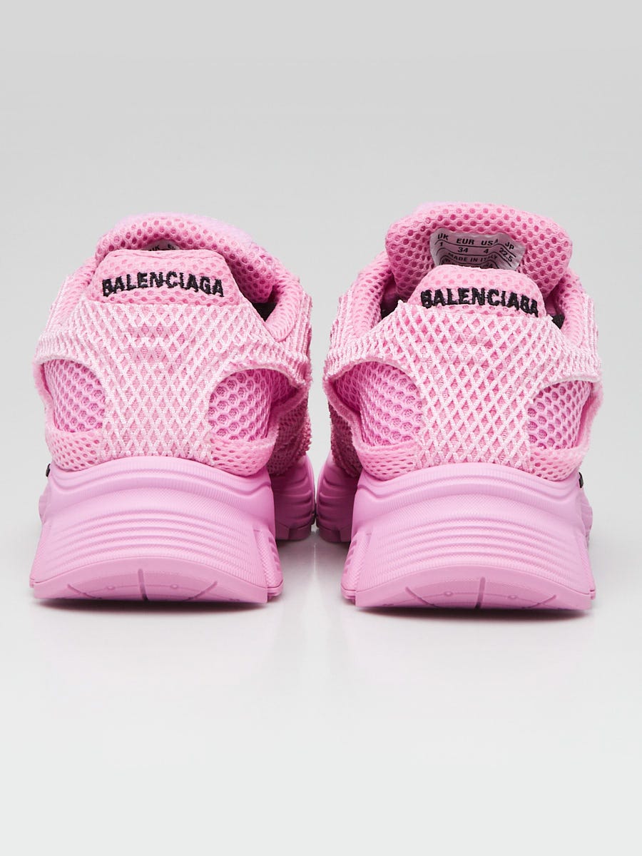 Balenciaga Pink Mesh Phantom Sneakers Size 3.5/34 | Yoogi's