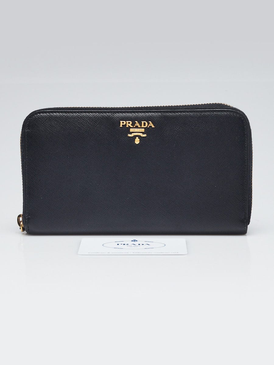 小物 PRADA RFID Saffiano leather wallet black Prada Small Saffiano Leather Wallet | Saks Fifth Avenue