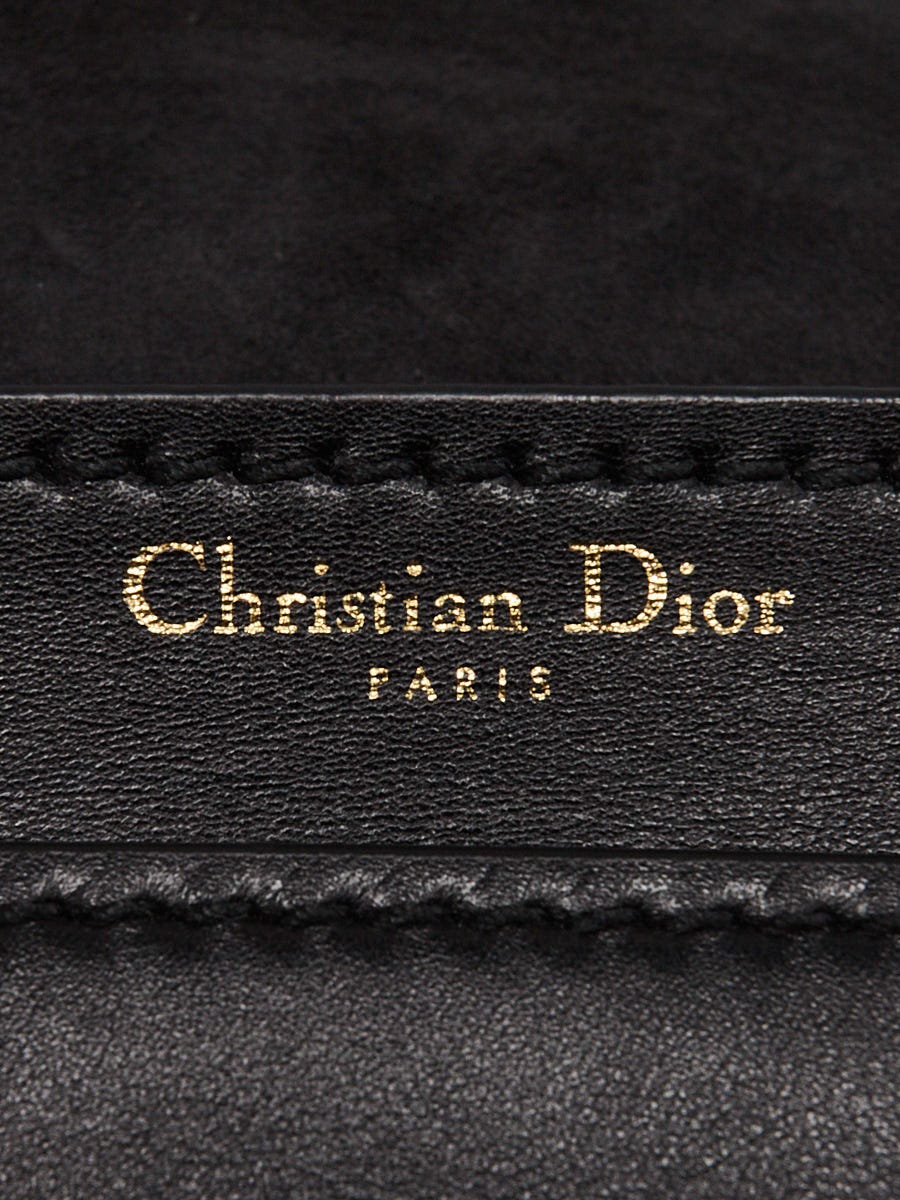 Christian Dior Black Calfskin Leather J'ADIOR Shoulder Bag