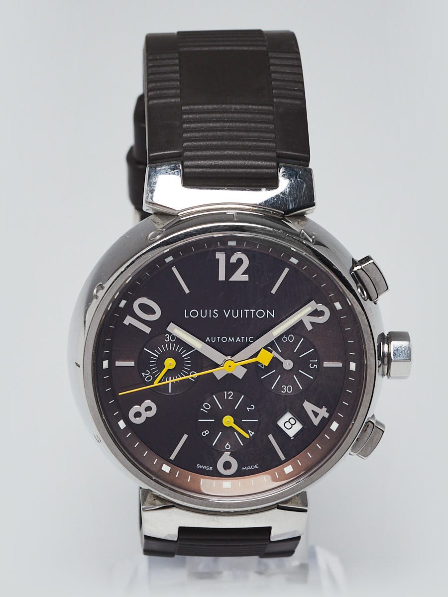 Louis Vuitton 34mm Tambour Chronograph Automatic Watch -Q1121