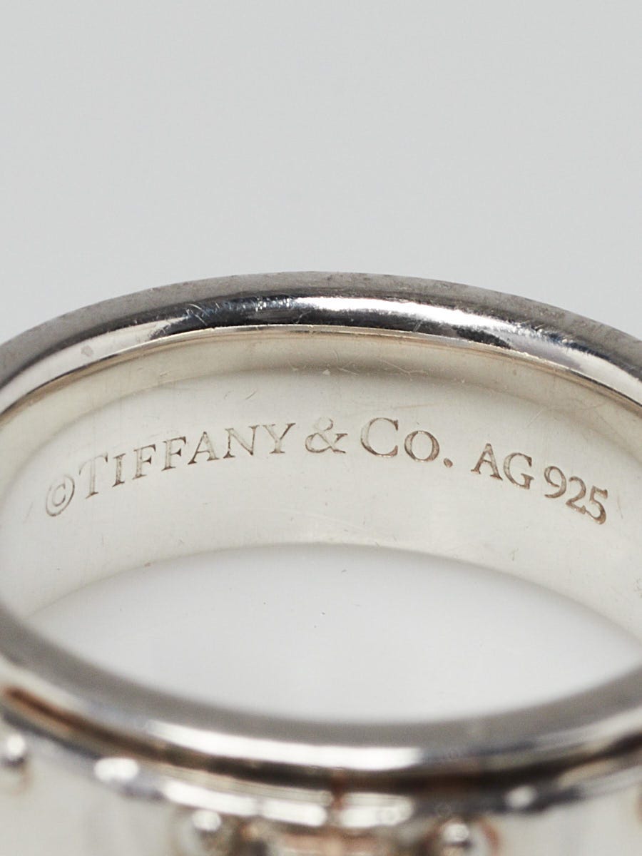 Tiffany & Co. Sterling Silver Return To Tiffany Love Lock Ring
