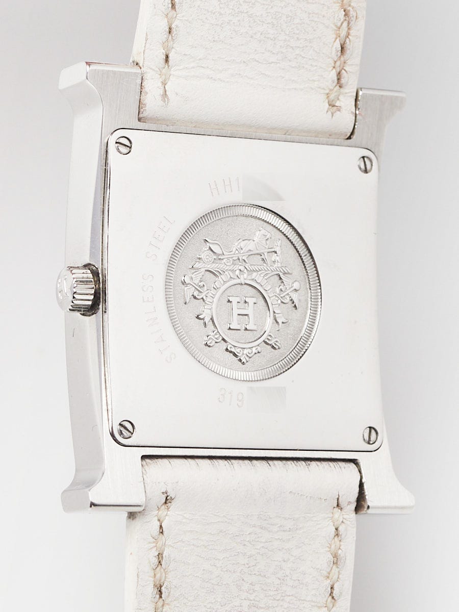 Hermes 34mm Stainless Steel and Diamond  display picture 1