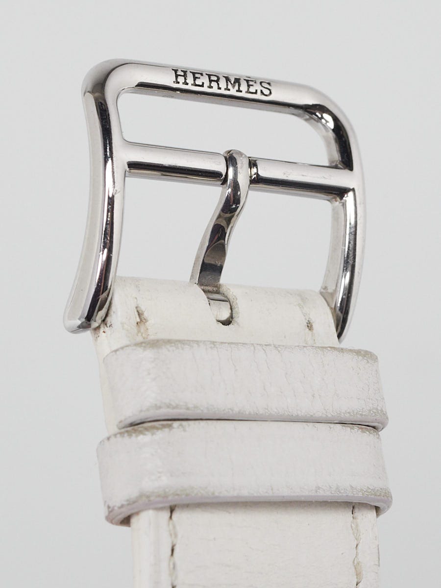 Hermes 34mm Stainless Steel and Diamond \'H\' Heure Large Model Watch H11.801 Hermes 34mm Stainless Steel and Diamond  main image 2