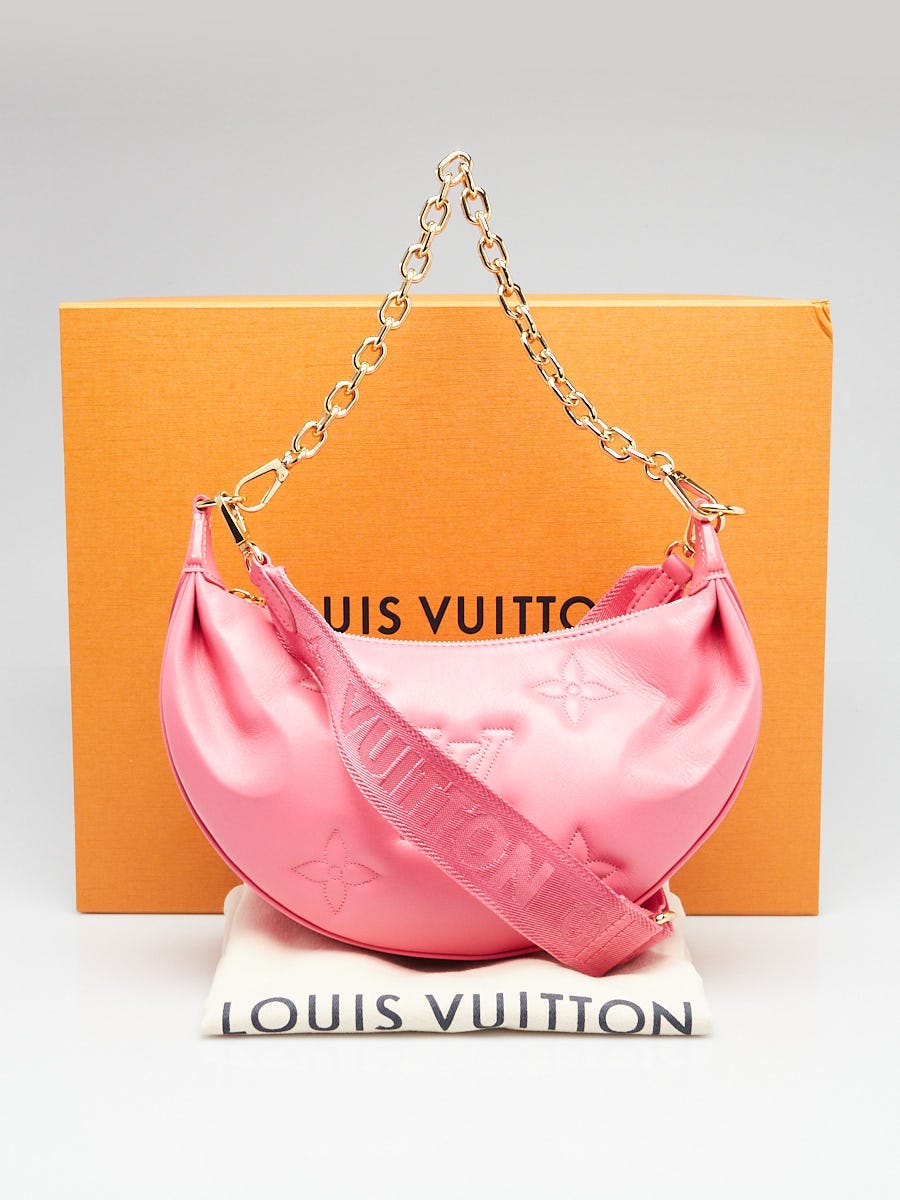 Louis Vuitton Pink Monogram Leather Bubblegram Over The Moon