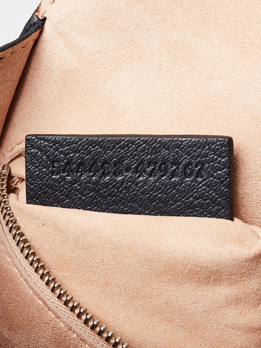 Alexander McQueen Dark Grey Grained Goatskin Leather 19 Box