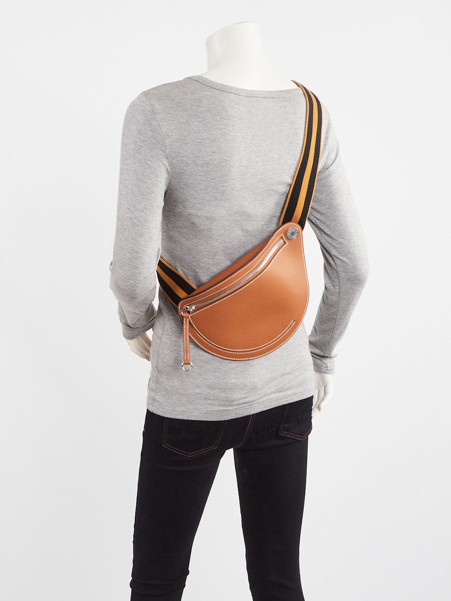 Hermes Gold Epsom Leather Petit Course Bag