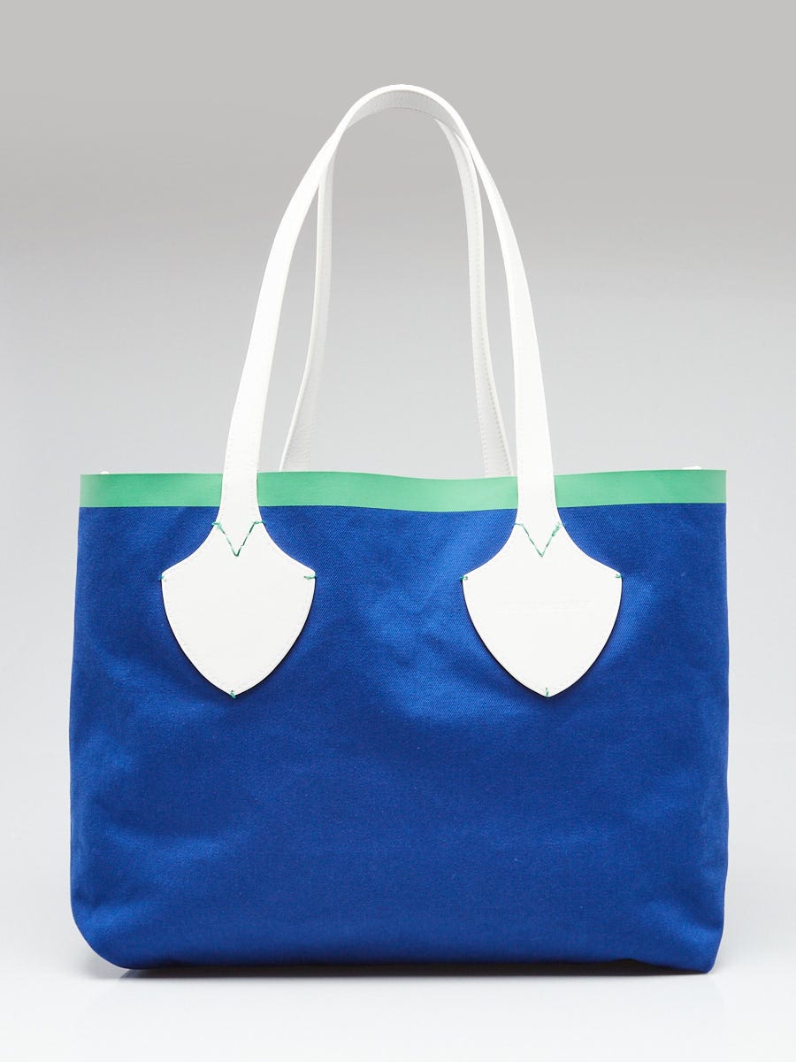 Burberry Check Canvas Reversible Large Tote Bag | Yoogi's Closet