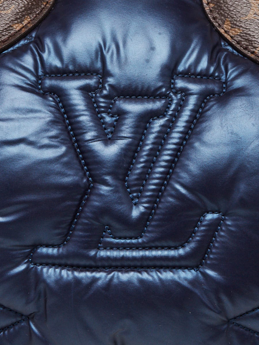 Louis Vuitton Limited Edition Navy Giant Monogram Econyl Pillow