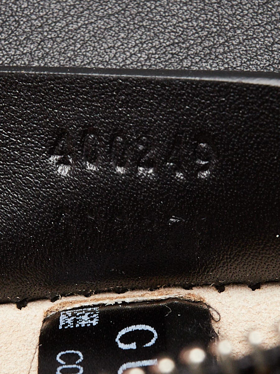 Gucci Beige GG Supreme Coated Canvas and Python Embroidered