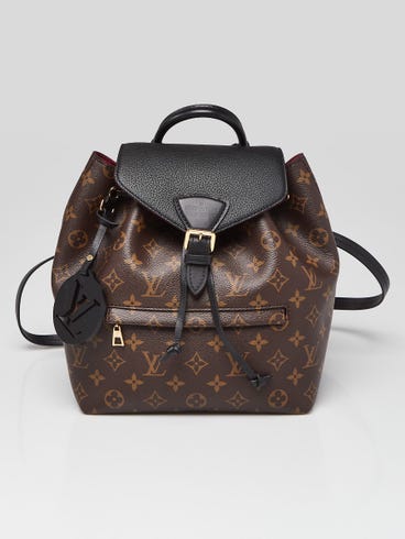 Louis Vuitton Black Monogram Canvas Montsouris PM NM Backpack Bag | Yoogi's Closet Louis Vuitton Black Monogram Canvas Montsouris PM NM Backpack Bag | Yoogi's Closet