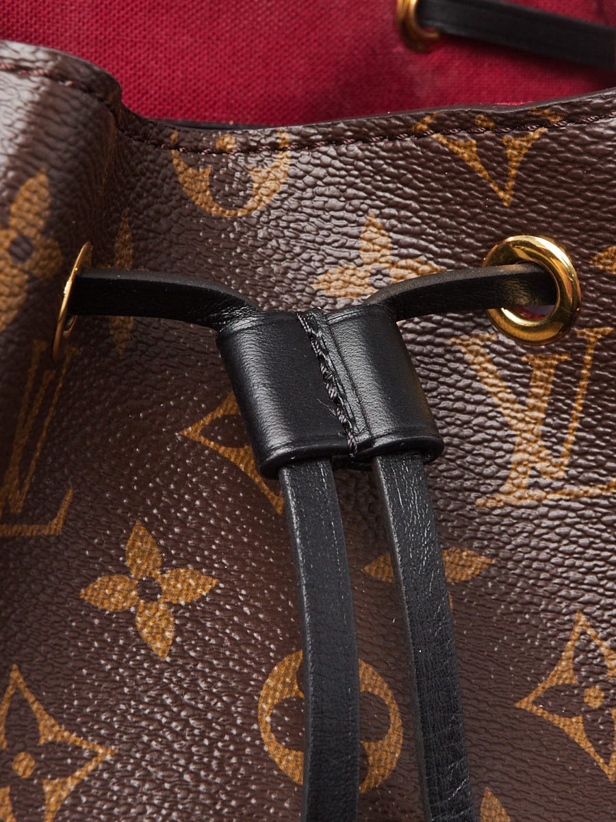 Louis Vuitton Black Monogram Canvas Montsouris PM NM Backpack Bag