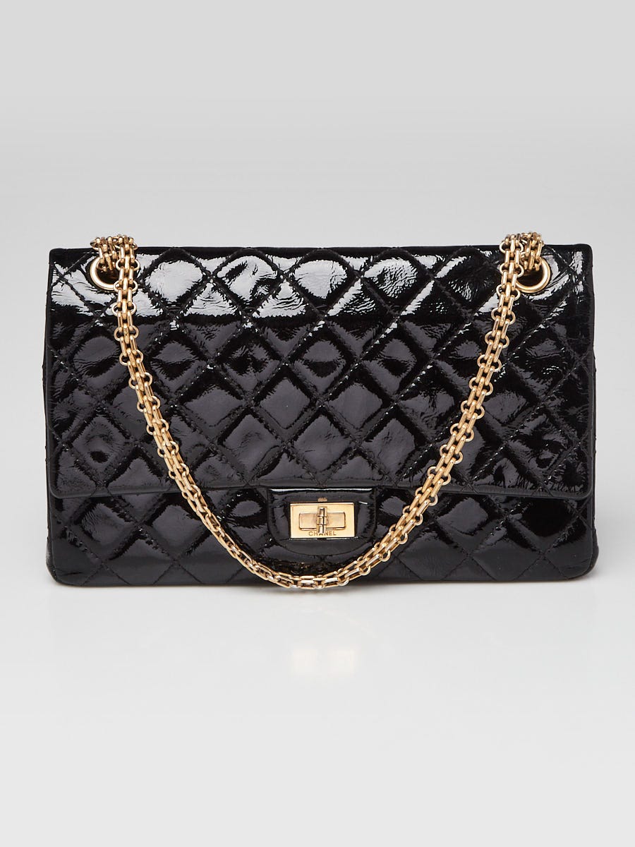 【ヴィンテージ】Rank:S☆Chanel Navy Medium 2Tone Flap バック Used Chanel Handbags, Shoes & Accessories | Yoogi's Closet